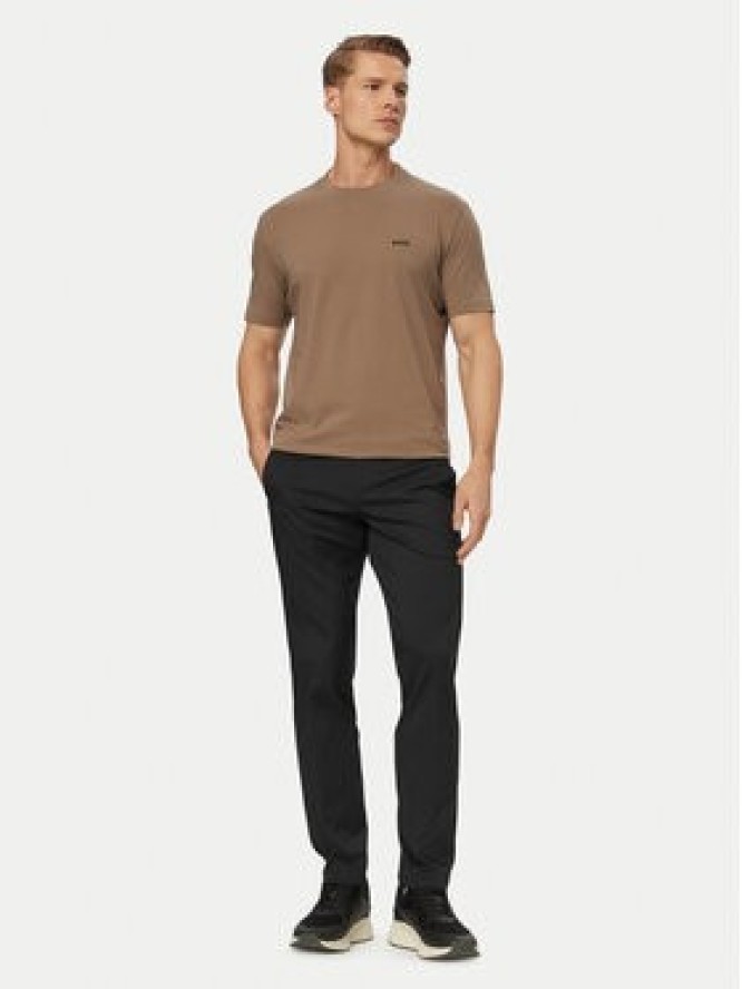 BOSS T-Shirt 50506373 Khaki Regular Fit