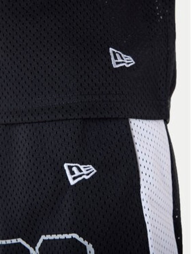 New Era Szorty sportowe NFL Las Vegas Raiders Graphic 60596395 Czarny Regular Fit