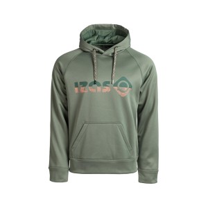 Bluza z kapturem unisex DUERO V2 z logo i kieszenią z przodu
