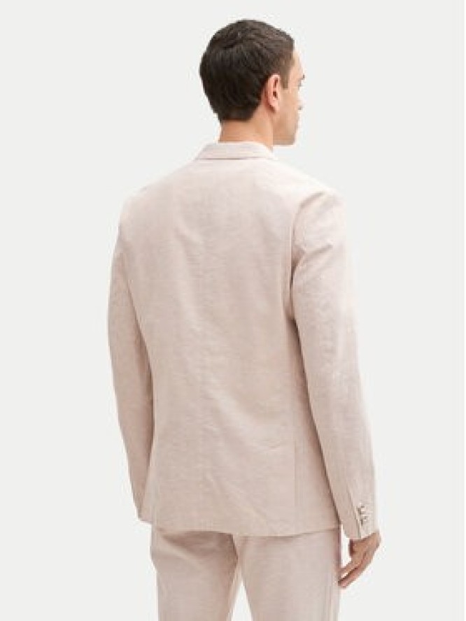 Tom Tailor Marynarka 1045065 Beżowy Regular Fit