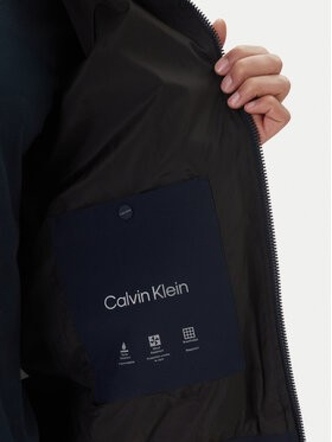 Calvin Klein Kurtka bomber LV04LF506G Granatowy Regular Fit