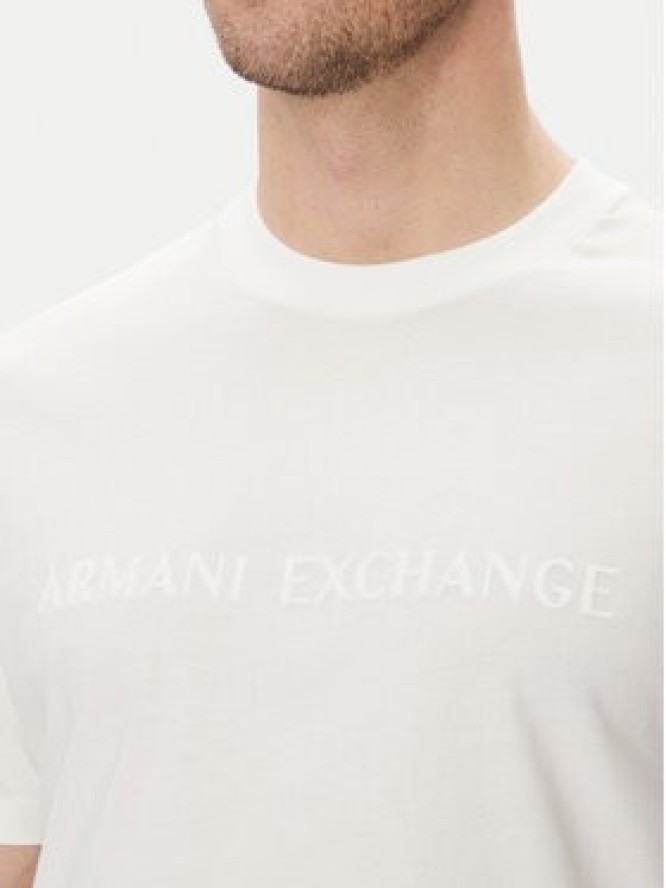 Armani Exchange T-Shirt XM000554 AF10356 U0009 Biały Regular Fit