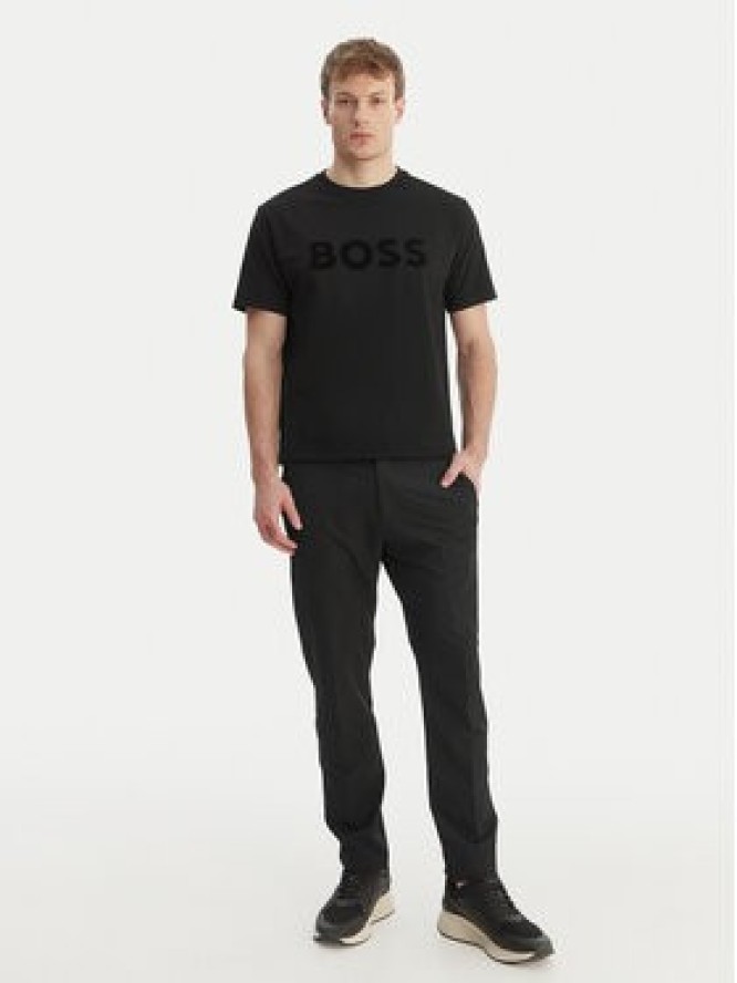 BOSS T-Shirt TS_Iconic Logo 50553636 Czarny Regular Fit