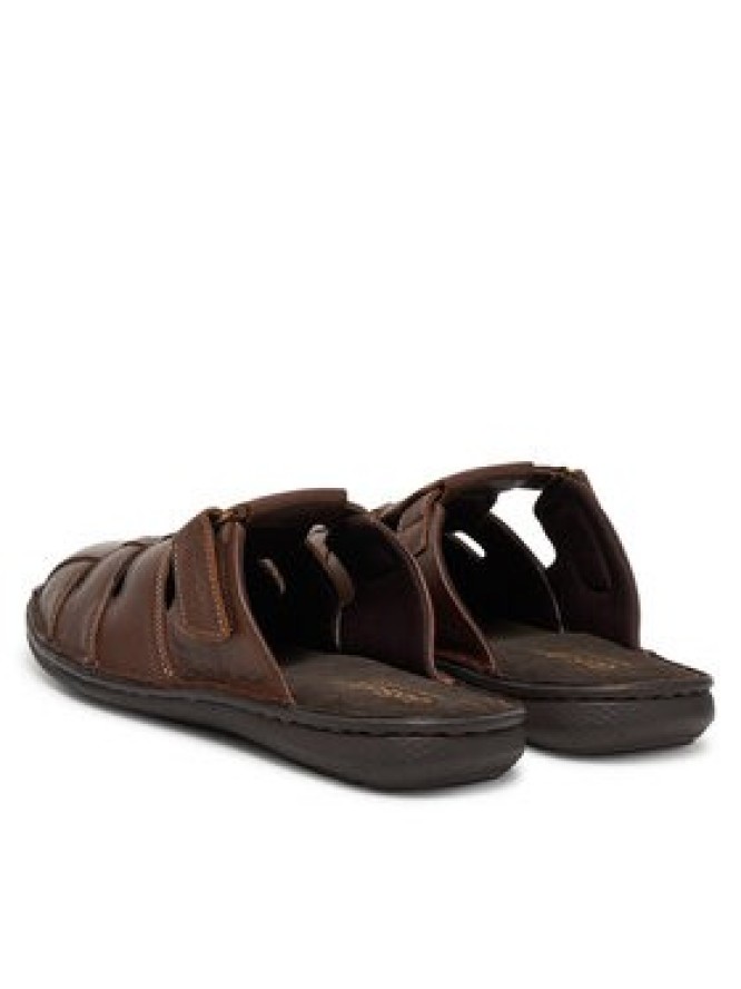 Go Soft Klapki PORTO-01 MI18 Brązowy