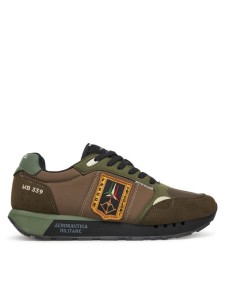 Aeronautica Militare Sneakersy 252SC0292UCT03331 Zielony