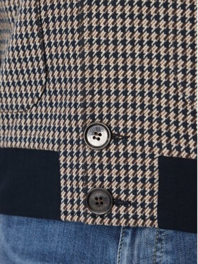 Bugatti Bluza 8750 75173C Granatowy Regular Fit