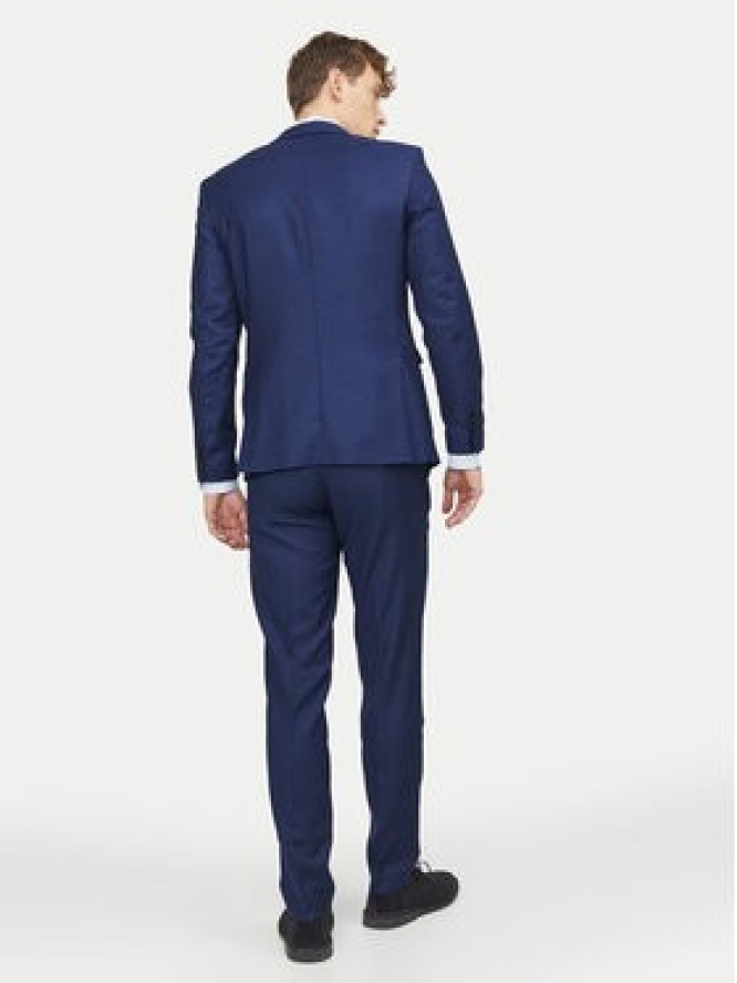 Jack & Jones Marynarka Solaris 12141107 Niebieski Slim Fit