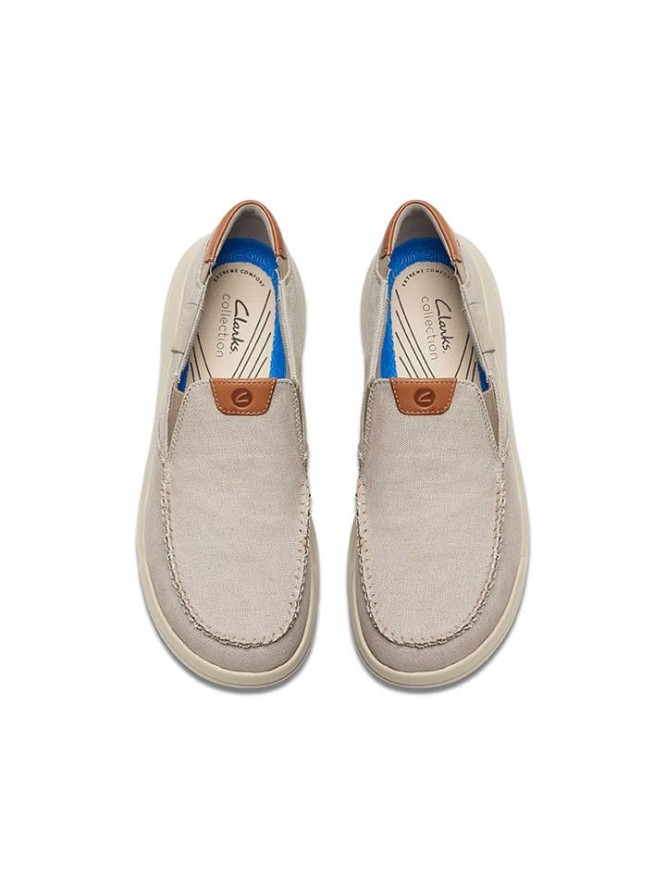 Clarks Slippersy "Driftlite Step" w kolorze beżowym rozmiar: 41