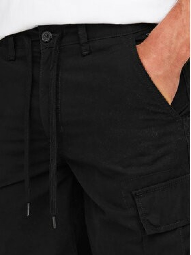 Only & Sons Szorty materiałowe Loc Cargo 22029214 Czarny Regular Fit