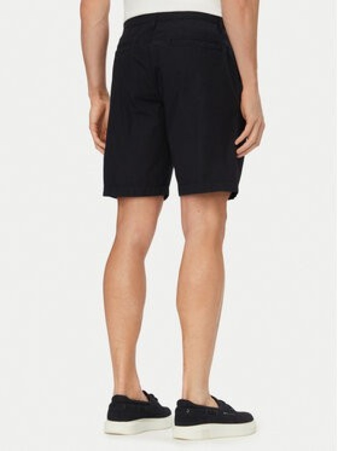 Emporio Armani Szorty sportowe EM000591 AF20428 UB102 Granatowy Regular Fit