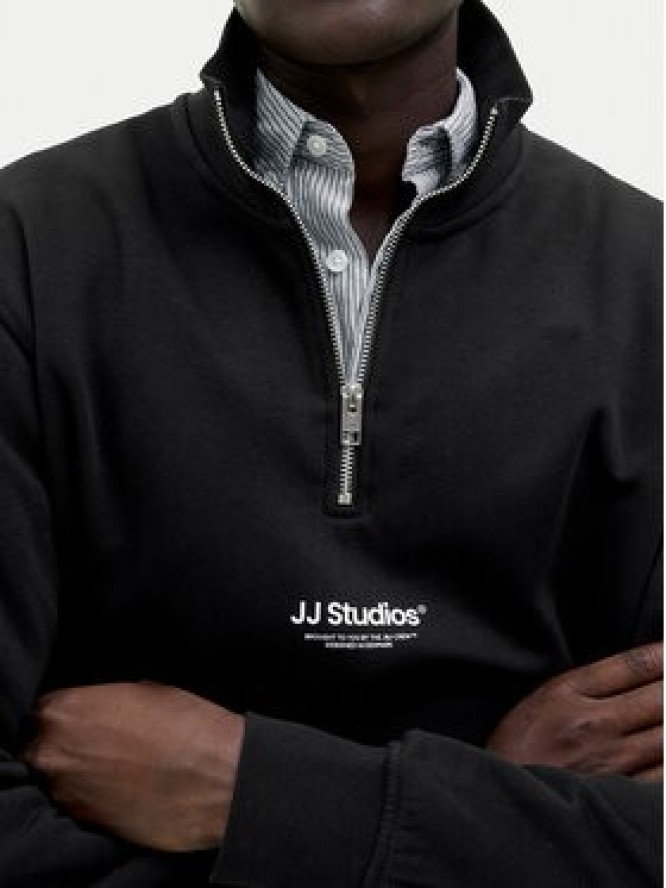 Jack & Jones Bluza Soho 12278793 Czarny Relaxed Fit