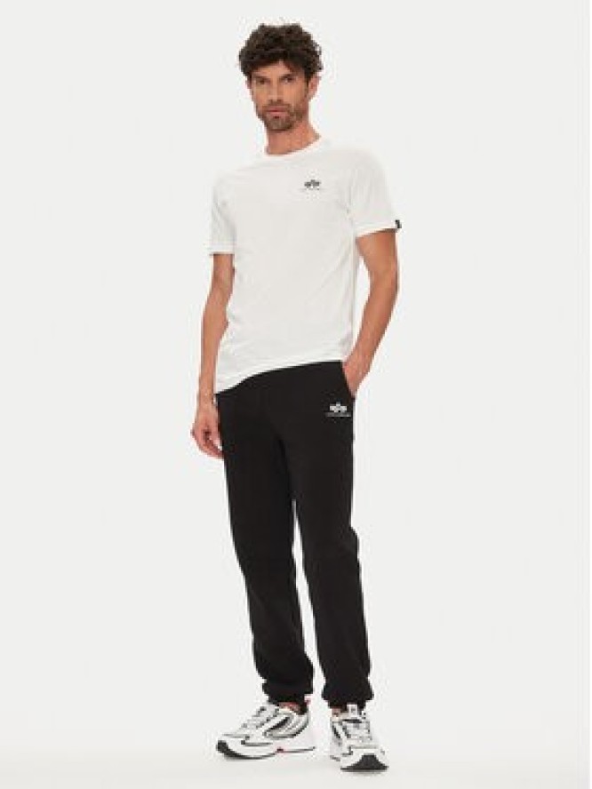 Alpha Industries Spodnie dresowe 156370 Czarny Regular Fit