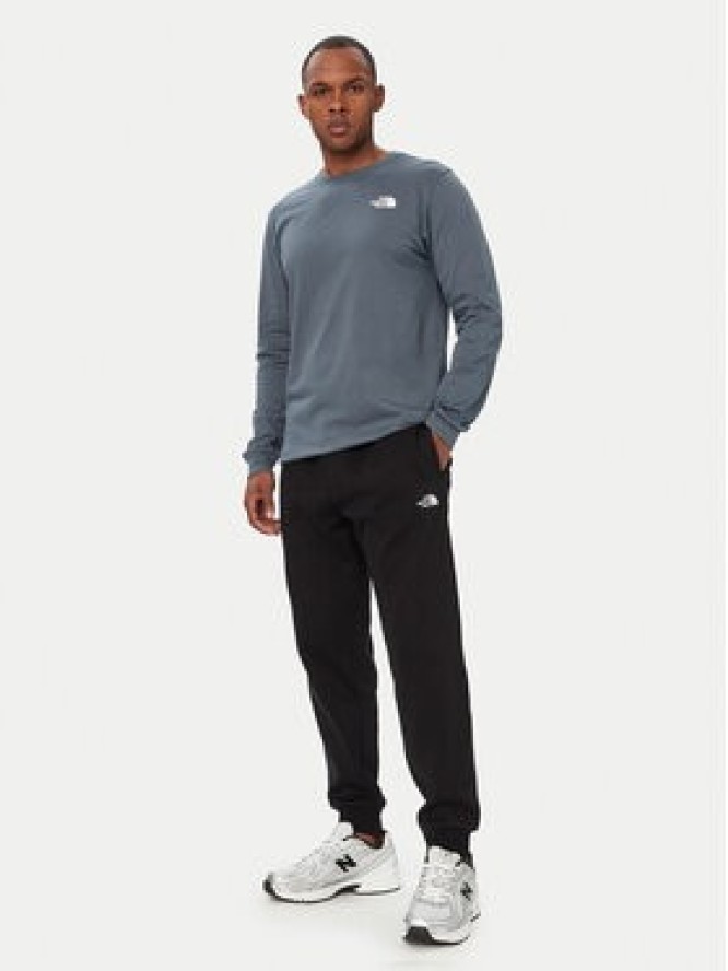 The North Face Longsleeve Evolution Box Nse NF0A8B68 Szary Regular Fit