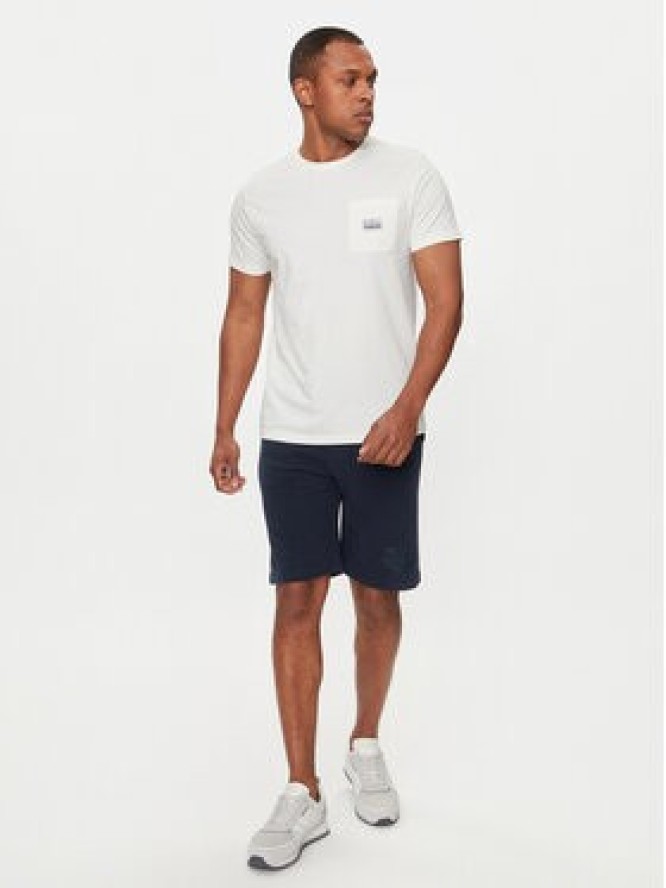 Petrol Industries T-Shirt M-1040-TSR639 Biały Regular Fit