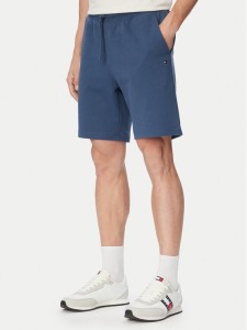 Tommy Hilfiger Szorty sportowe MW0MW37240 Niebieski Regular Fit