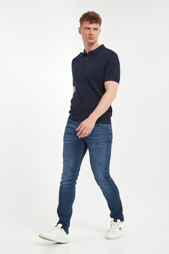Polo męskie dzianinowe Colinor JOOP! JEANS