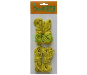 Torba z linkami odciągowymi CampKing nylon fluorowy 4 m 4 szt.