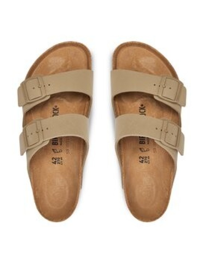 Birkenstock Klapki Arizona Birko-Flor 1027704 Khaki