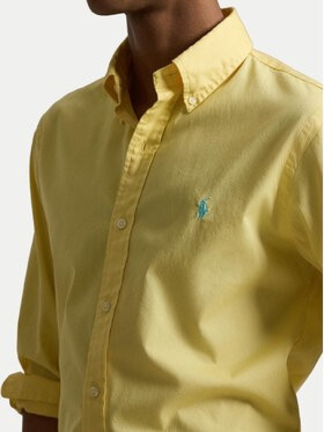 Polo Ralph Lauren Koszula 710B20512005 Żółty Custom Fit