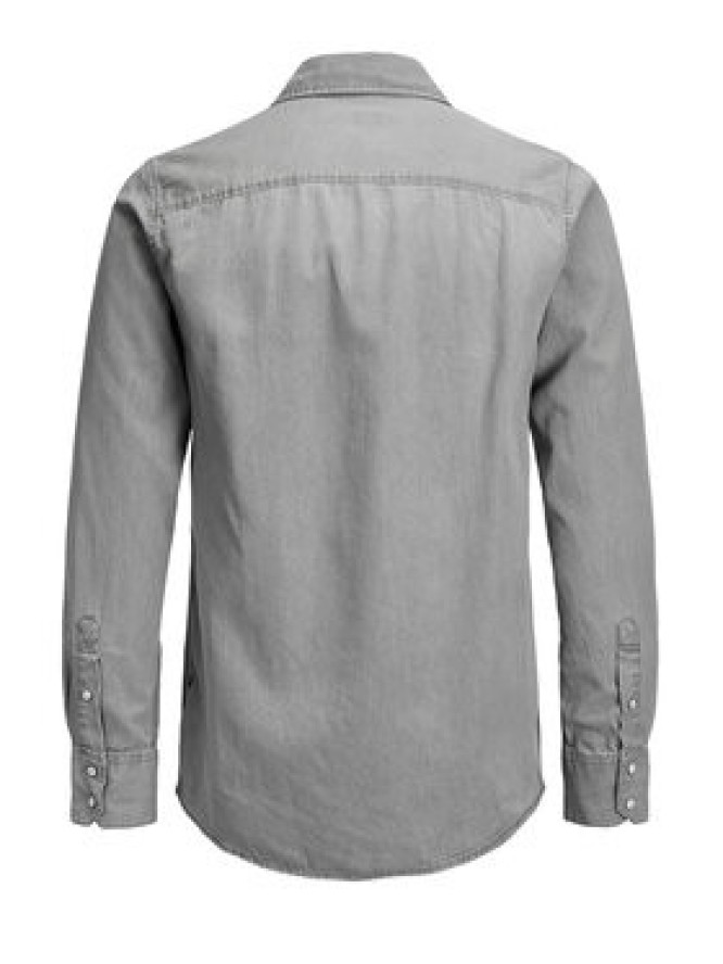 Jack & Jones Koszula Sheridan 12138115 Szary Slim Fit
