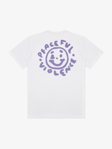 MANTO t-shirt BLACKEYE biały