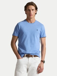 Polo Ralph Lauren T-Shirt 710671438441 Niebieski Custom Slim Fit