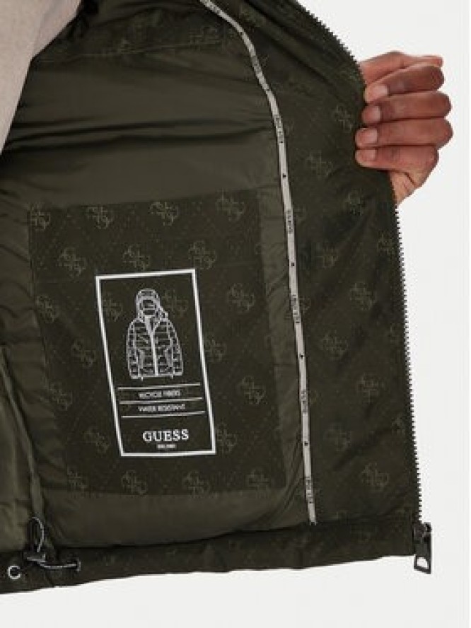Guess Kurtka zimowa M5BL0B W2322 Khaki Relaxed Fit
