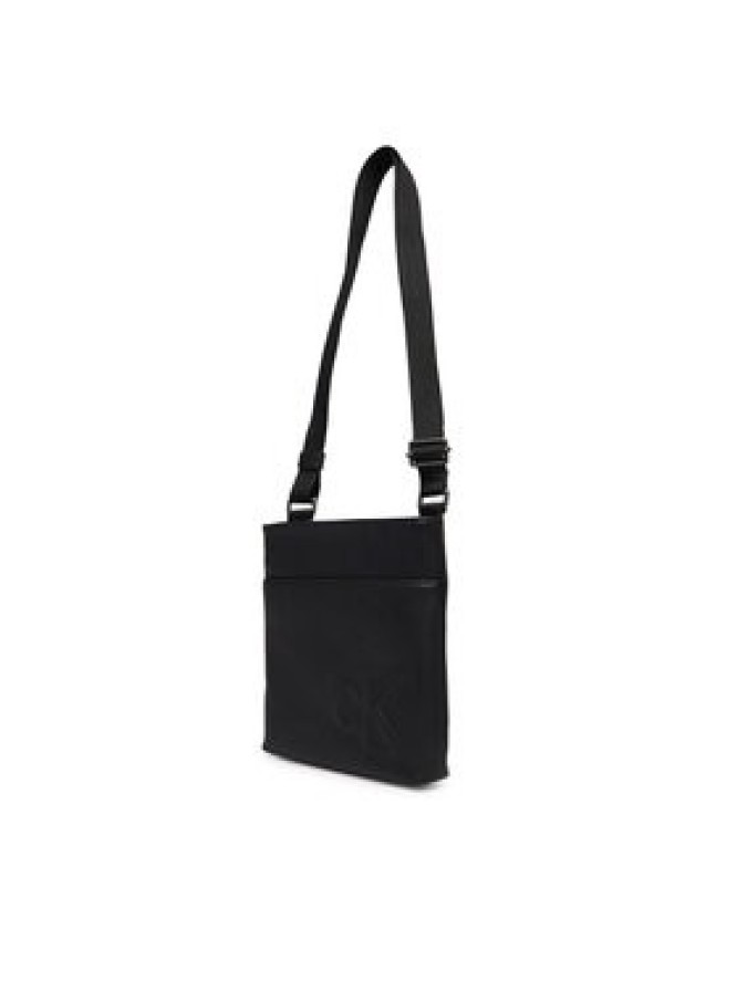 Calvin Klein Saszetka Bold Ck Flatpack LV04D3344G Czarny