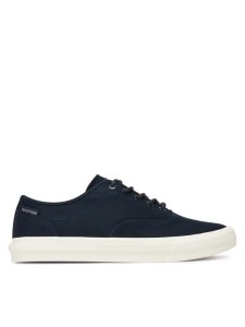 Tommy Hilfiger Tenisówki Hi Vulc Low Oxford Twill FM0FM05400 Granatowy