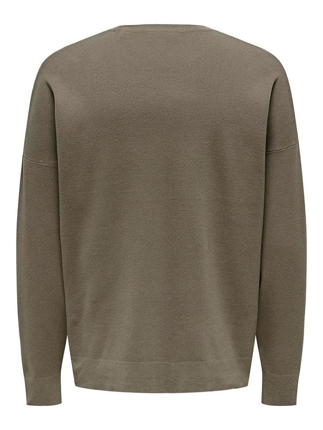 ONLY & SONS Sweter "Lamai" w kolorze szarobrązowym rozmiar: S