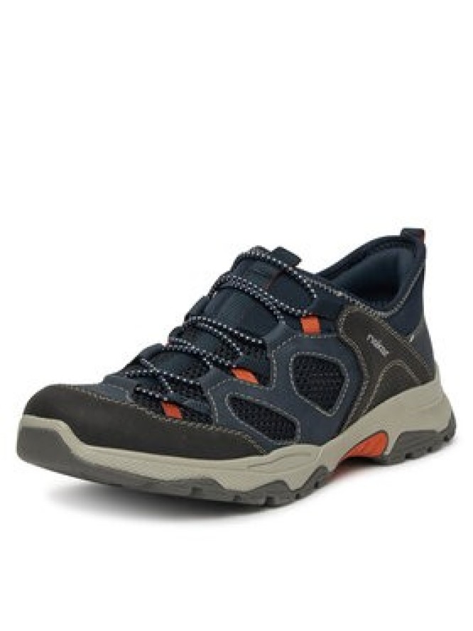 Rieker Sneakersy B8350-14 Granatowy