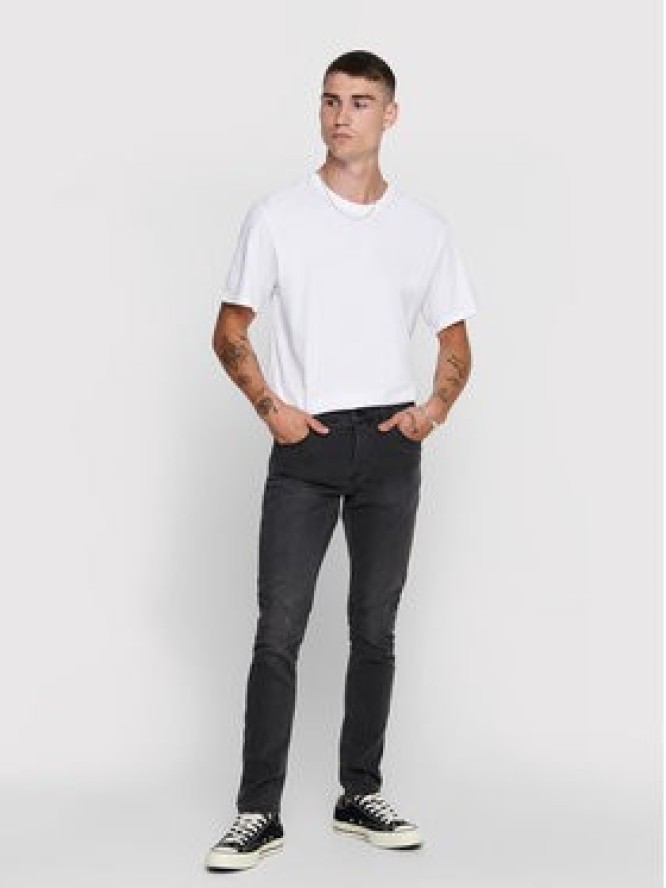 Only & Sons T-Shirt Matt 22002973 Biały Regular Fit