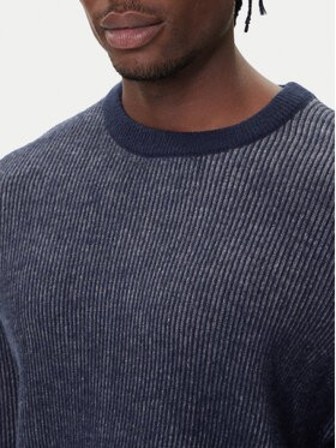 Guess Sweter M5BR20 Z0482 Granatowy Regular Fit