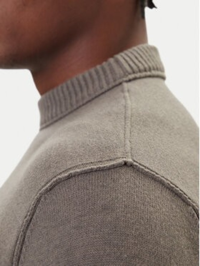 C.P. Company Sweter 19CMKN061A110432A Szary Regular Fit