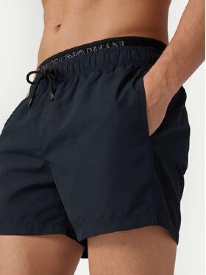 EA7 Emporio Armani Szorty kąpielowe 7M001689 AF21074 UB102 Granatowy Regular Fit