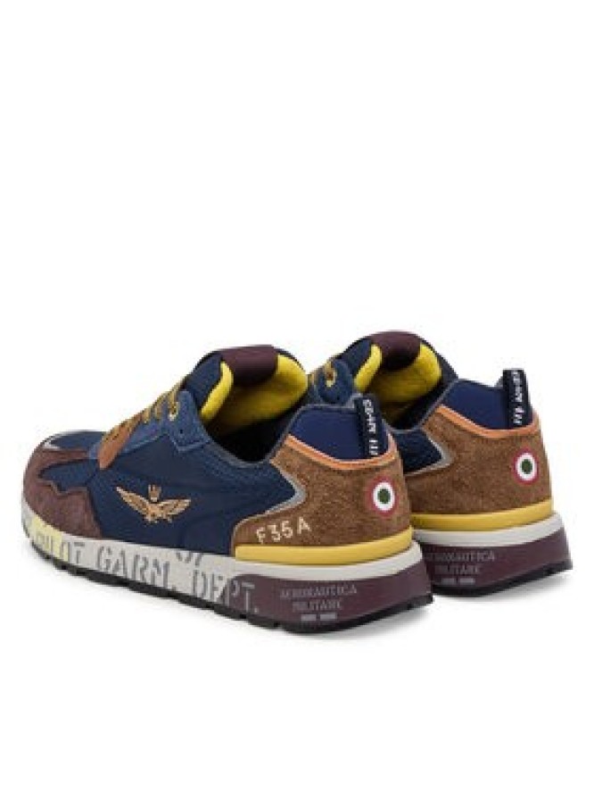 Aeronautica Militare Sneakersy 252SC0276UCT03546 Granatowy