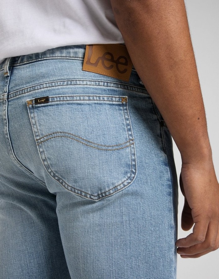 LEE RIDER MĘSKIE SPODNIE JEANSOWE LT USED MARVIN L701KNMB 112145451