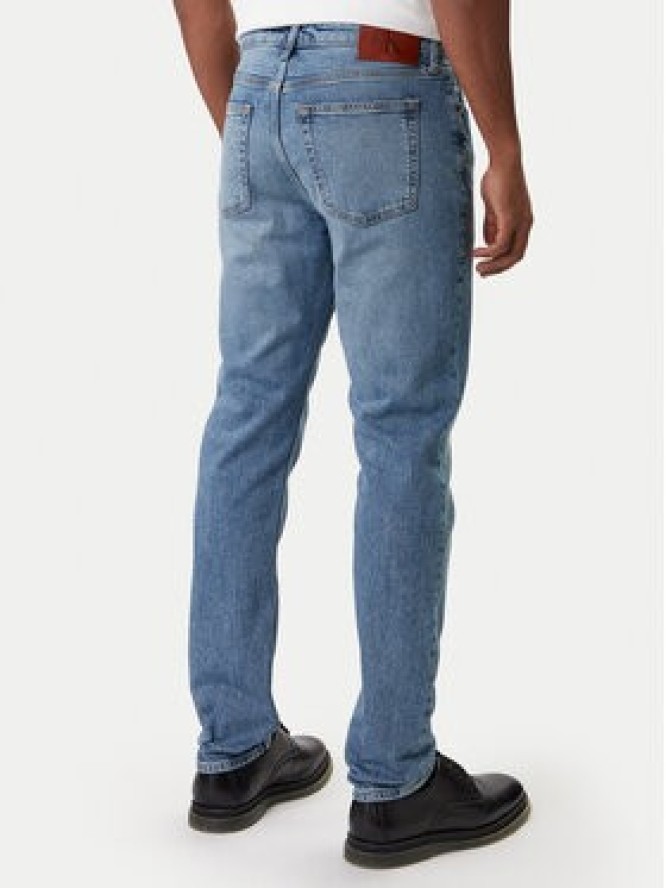 Calvin Klein Jeans Jeansy LV04RE700G Niebieski Slim Fit
