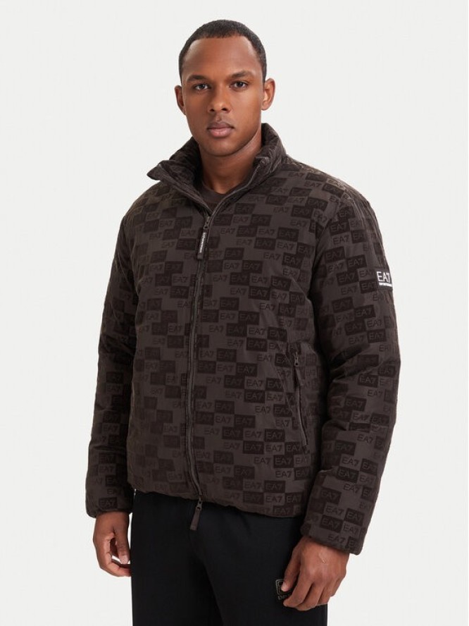 EA7 Emporio Armani Kurtka zimowa 7M002389 AF26931 U6027 Brązowy Regular Fit