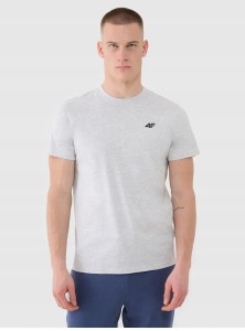 T-SHIRT MĘSKI 4F KOSZULKA BAWEŁNIANA SPORTOWA TTSHM2256