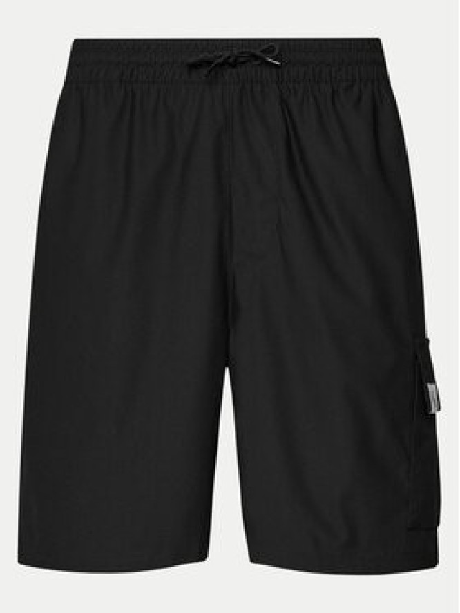 Calvin Klein Jeans Szorty sportowe Tab J30J325701 Czarny Regular Fit