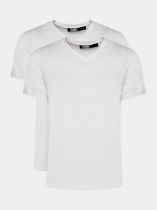 KARL LAGERFELD Komplet t-shirtów 765001 500298 Biały Slim Fit