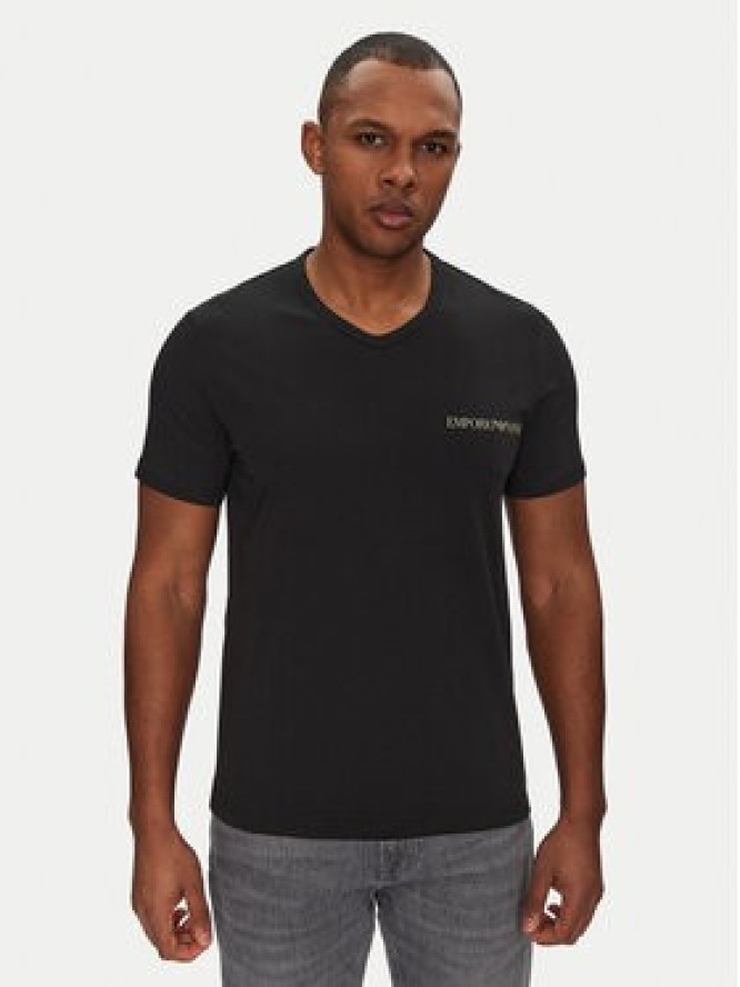 Emporio Armani Underwear Komplet t-shirtów EM000392 AF10779 MC005 Czarny Regular Fit