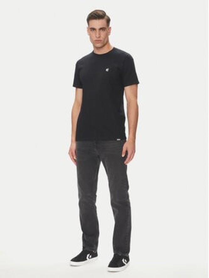 Etnies T-Shirt Team Emroidery 4130003738 Czarny Regular Fit
