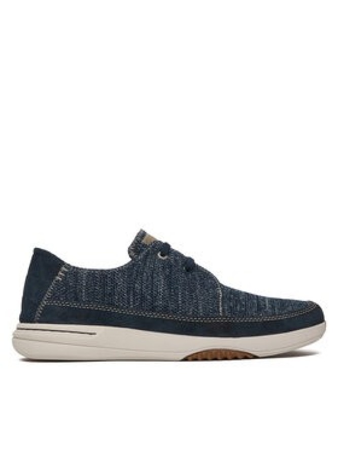 Clarks Półbuty Easeway Lace 26187413 Granatowy