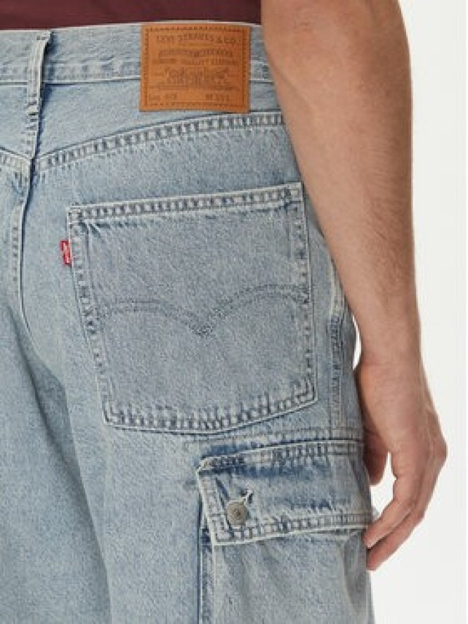 Levi's® Szorty jeansowe 478™ 001GU-0004 Niebieski Baggy Fit