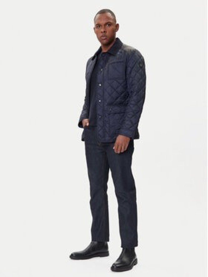 Milestone Kurtka przejściowa MSSantos 530400 60655 Granatowy Regular Fit