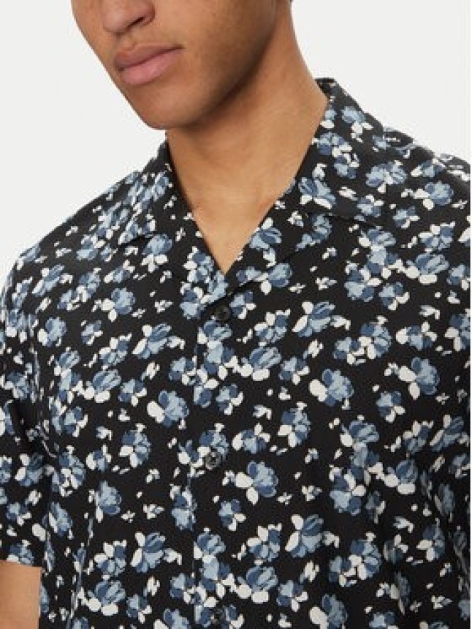 Michael Kors Koszula CS5405QHPL Czarny Relaxed Fit