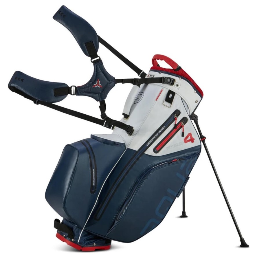 Torba golfowa BIG MAX AQUA Hybrid 4 – 100% wodoodporna – hybrydowy stojak i