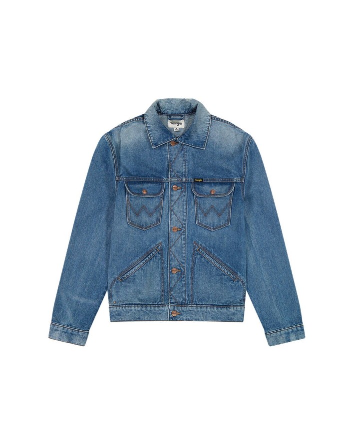 WRANGLER MESKA KURTKA JEANSOWA 124MJ Sheriff 112350476 W4MJ013842
